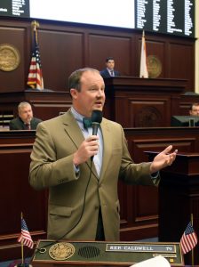 Rep. Matt Caldwell, R-Lehigh Acres, debates on the House floor Jan. 14, 2016